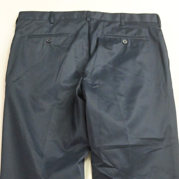 Lands End 37 x 34 Navy Blue Tailored Fit Chino‎ Pants - Picture 6 of 7